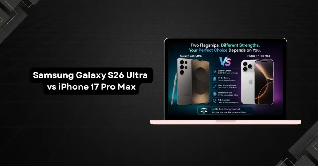 Samsung Galaxy S26 Ultra vs iPhone 17 Pro Max: Which Flagship Should You Actually Buy in 2026?