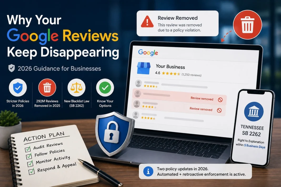 Why Your Google Reviews Keep Disappearing, and What You Can Actually Do About It